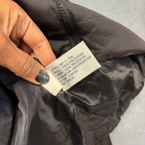 Port Authority Jacket L Quilted Puffer Black Puffer Zip Up Children’s Hospital - Picture 6 of 10